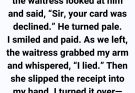 My Date’s Card Was Declined… Then the Waitress Slipped Me a Note That Exposed Everything