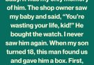 I Sold My Dad’s Watch To Buy Diapers For My Baby—18 Years Later, Life Gave It Back In A Way I Never Expected