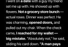 My Date Insisted on Paying the Bill – I Wish I Hadn’t Let Him