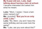 My 6-Year-Old Son Kept Talking about Having a Twin at School – The Truth behind It Turned My World Upside Down