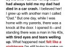My Whole Life Mom Told Me My Dad Was Dead — When I Turned 16, He Showed up at My Door, Pointing Straight at My Mom