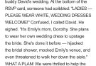 Sassy Mom Seeks Attention by Wearing a White Dress to Her Daughter’s Wedding – But the Bride Outsmarts Her Perfectly