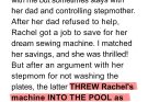 My Ex-husband’s Wife Threw My Daughter’s Sewing Machine in the Pool – I Didn’t Think Twice About Teaching Her a Lesson