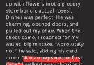 My Date Insisted on Paying the Bill – I Wish I Hadn’t Let Him
