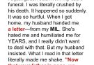 After Years of Hurt, My MIL Reached Out the Day My Dad Passed — Her Letter Changed Everything