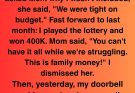 She Said My Lottery Win Belonged To The “Family” — Now The Law Is Involved