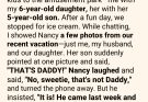 At A Café, My Best Friend’s Son Looked At A Photo Of My Husband, Pointed, And Said The One Thing That Froze Me: “That’s Daddy.”