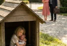 The woman took the children and locked them in the doghouse, but when the children’s father came home and saw them there, he froze